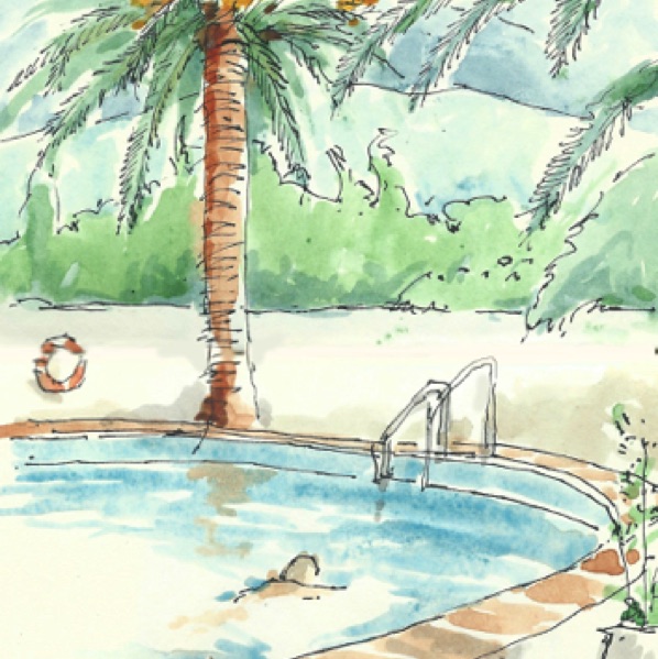 Pool at Cortijo, Spain